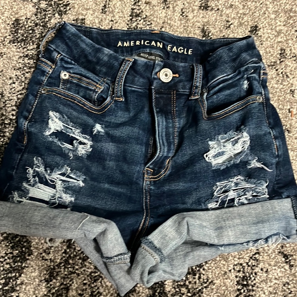 American Eagle Hi Rise Shortie